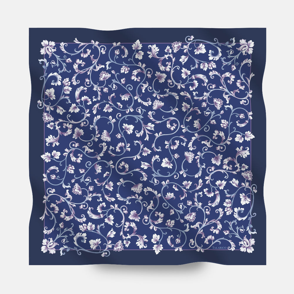 Foulard In Seta Twill 90 Ramage