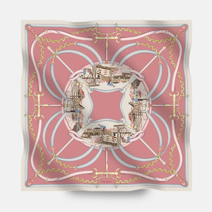 Foulard In Seta Twill 90 Ranch