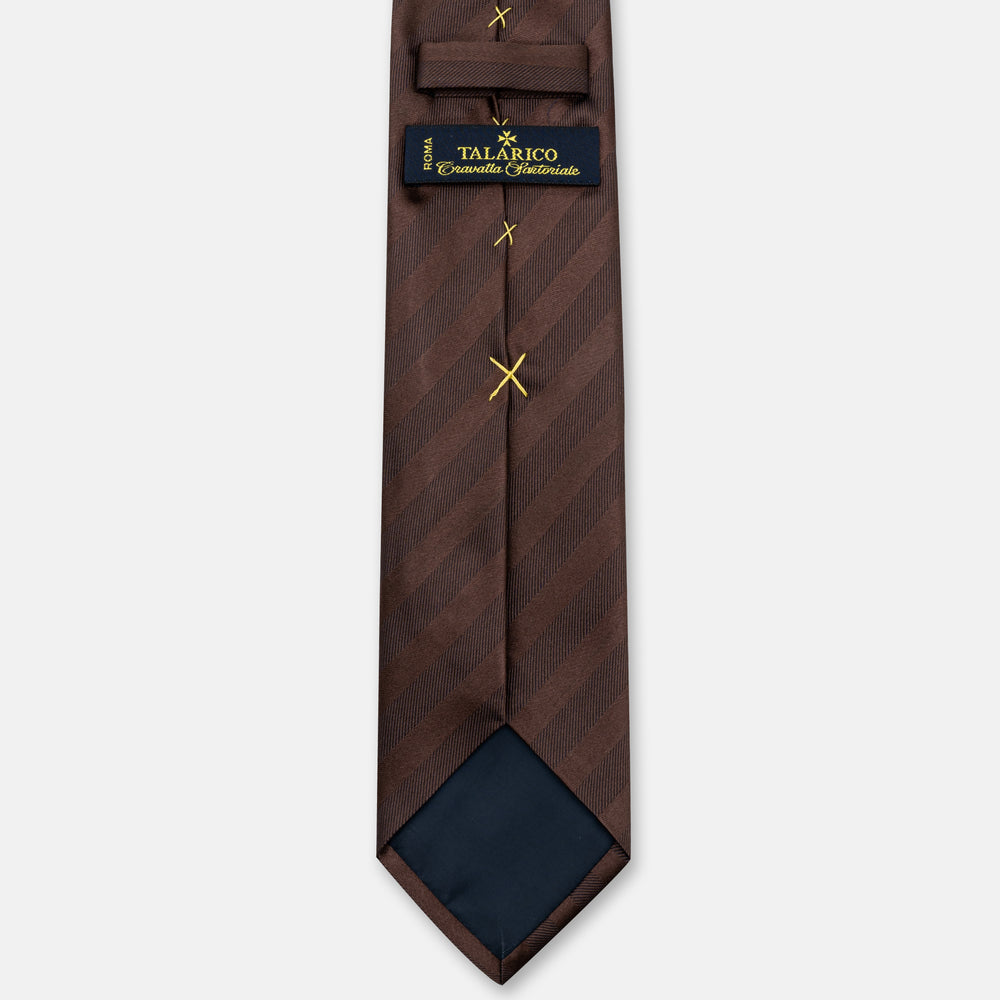 Cravatta Regimental Talarico | Fatta a Mano in Italia