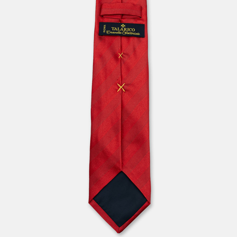 Cravatta Regimental Talarico | Fatta a Mano in Italia