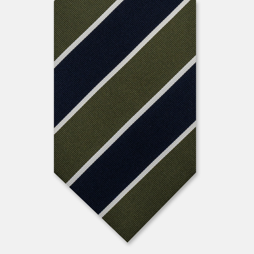 Cravatta Regimental Talarico | Fatta a Mano in Italia