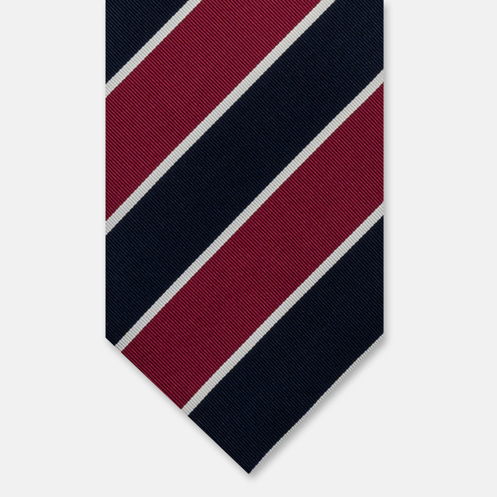 Cravatta Regimental Talarico | Fatta a Mano in Italia