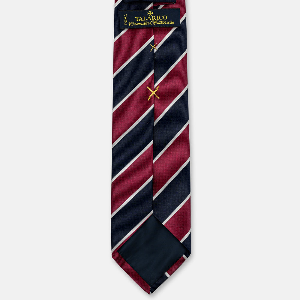 Cravatta Regimental Talarico | Fatta a Mano in Italia