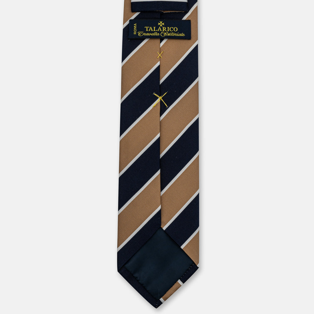 Cravatta Regimental Talarico | Fatta a Mano in Italia
