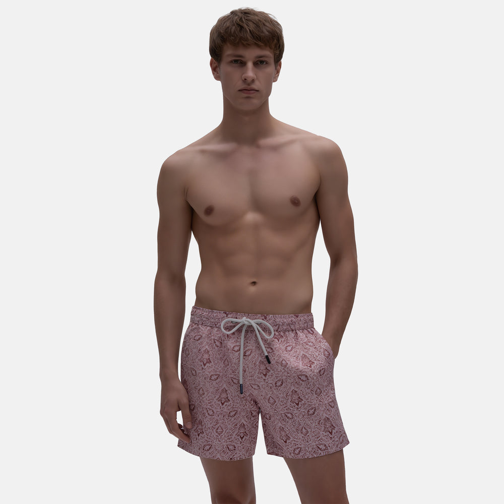 Heritage - Men's Elegant Swimsuit | Talarico Roma | Made in Italy Beachwear SS 2026