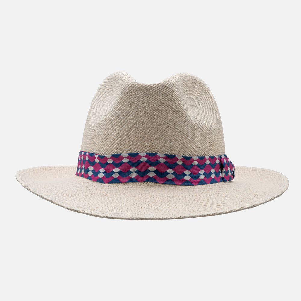 Panama Alisea Light Blue Pink