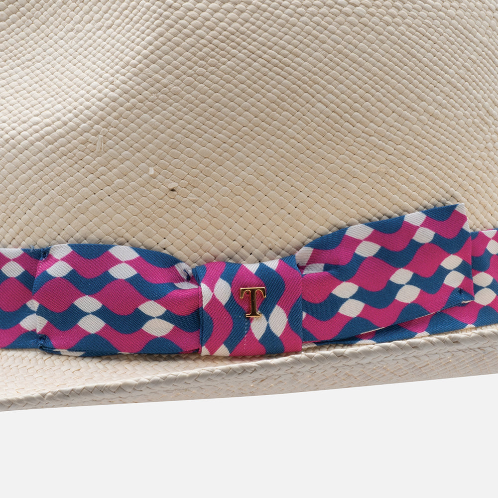 Panama Alisea Light Blue Pink