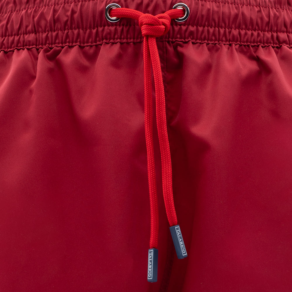 Versilia - Men's Stylish Swim Trunks | Solid Burgundy