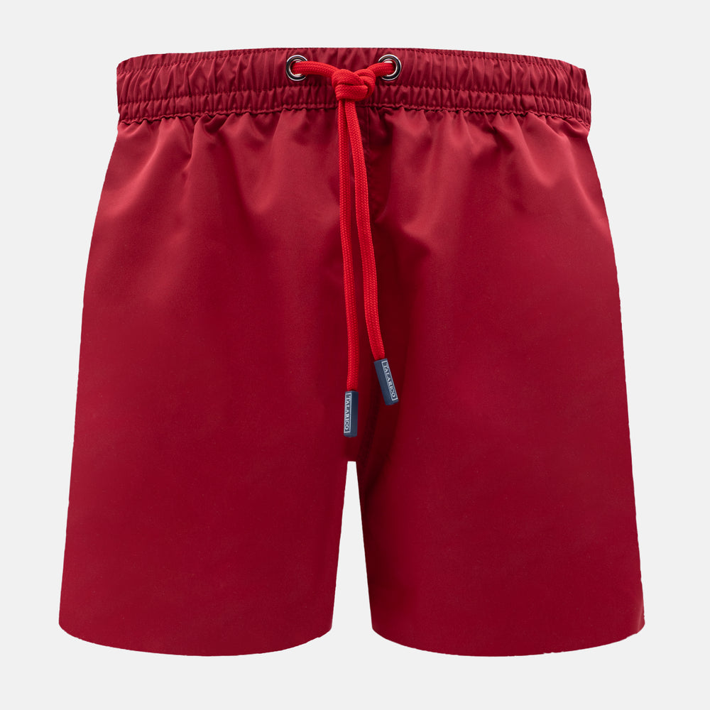 Versilia - Men's Stylish Swim Trunks | Solid Burgundy