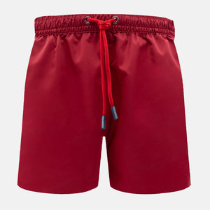 Versilia - Men's Stylish Swim Trunks | Solid Burgundy