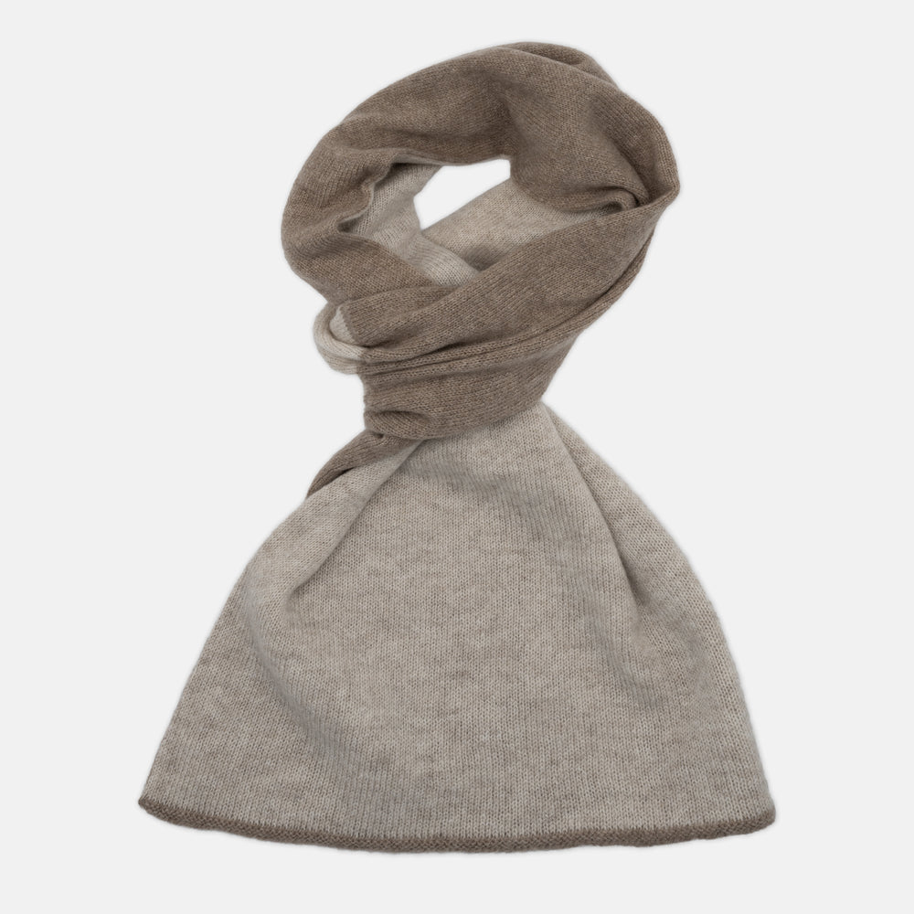 Scaldacollo Bicolore Unito in 100% Cashmere