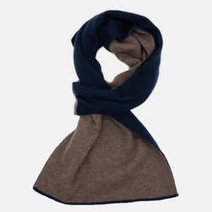 Scaldacollo Bicolore Unito in 100% Cashmere