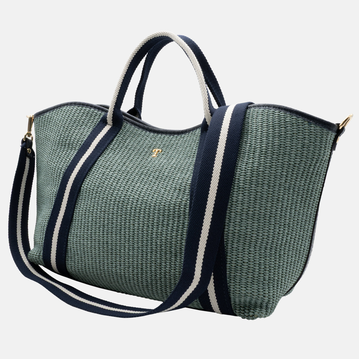 Api Rafia T Borsa in Rafia Salina Tot Bag Verde | TALARICO – Talarico Cravatte
