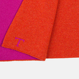 Scaldacollo T Bicolore Arancio-Fucsia