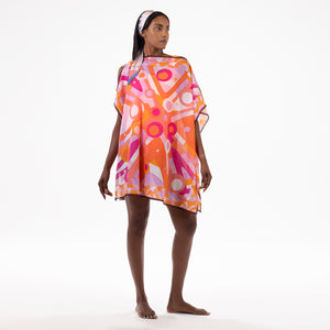 swing dress beach cover up Women's Swing Dress Guava