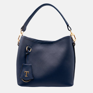 T-Rush bag in hammered leather