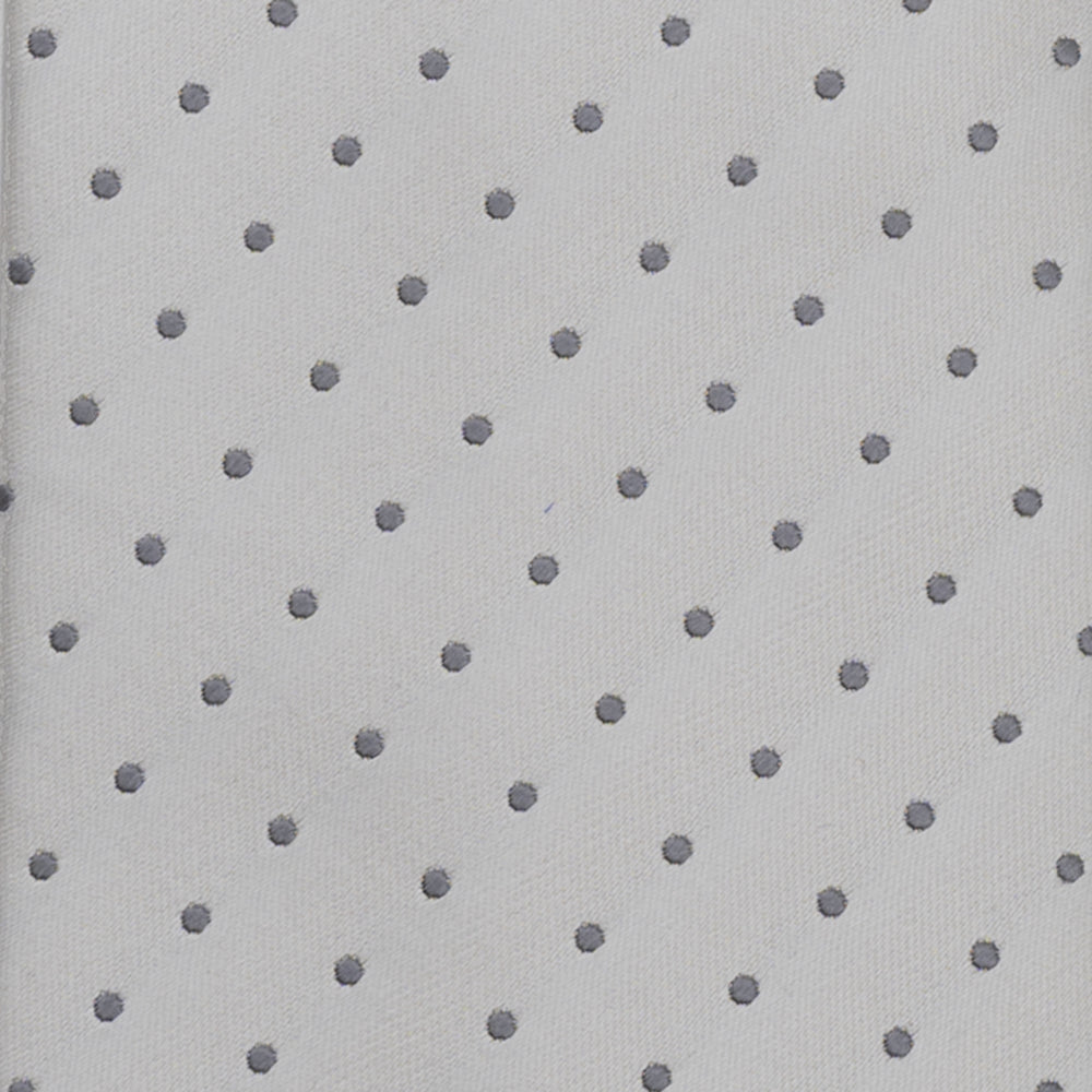 Ceremonial Glossy Silk Polka Dot Tie - TAL291