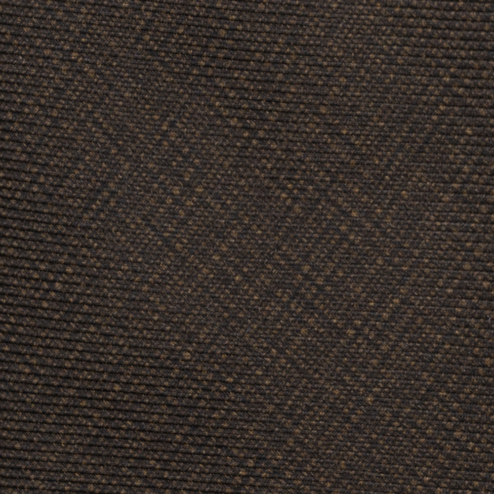 3-FOLD SOLID BROWN SILK TWILL TIE – JA151026_2