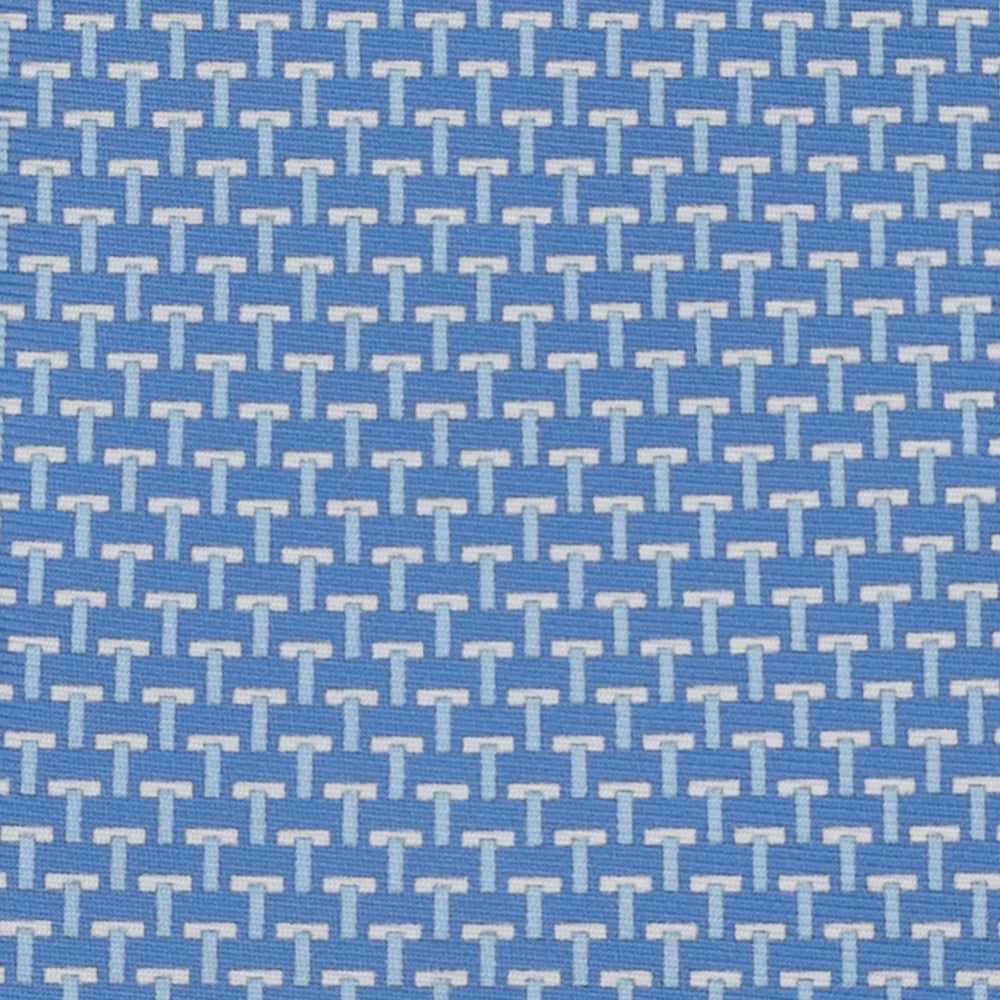 3-Fold Silk Ties T Iconica Light Blue