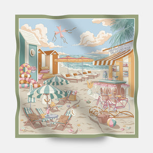 Foulard In Seta Twill 90 Talarico Beach Club