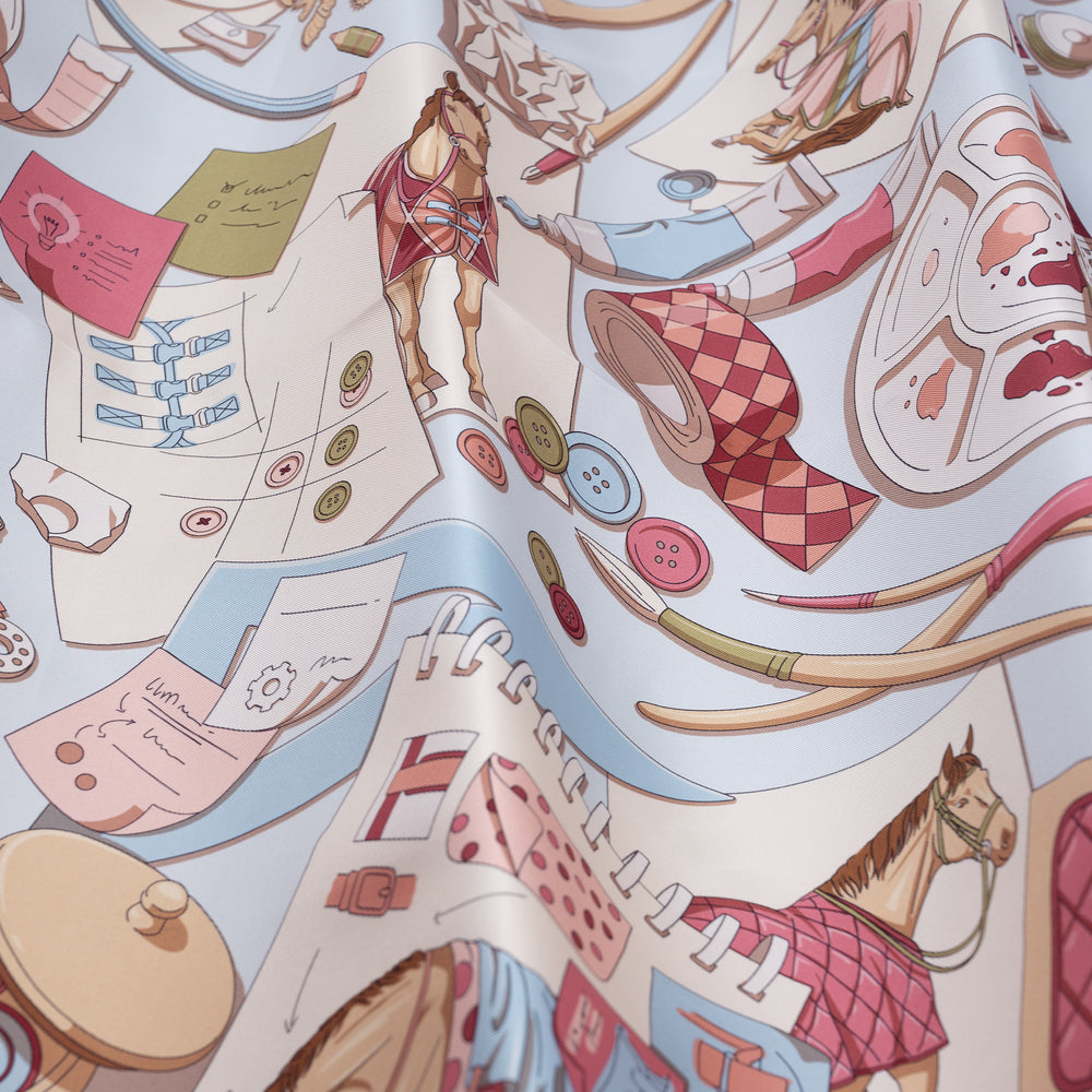 ATELIER Silk Twill Scarf