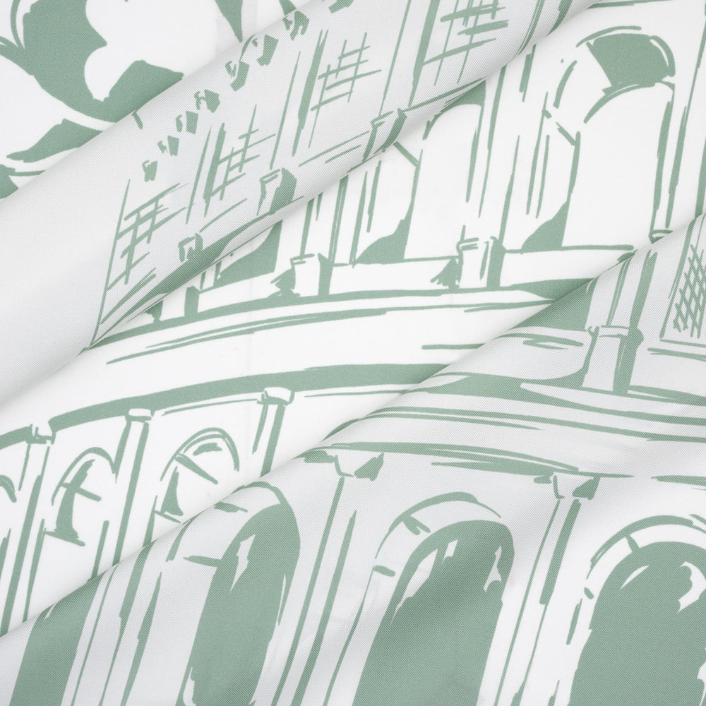 Silk Twill Scarf 90  Roma Glamour Colosseo