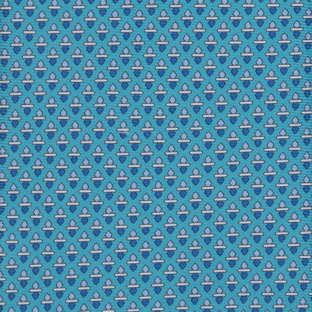 3-fold Silk Tie Geometric Pattern Pool - M48651