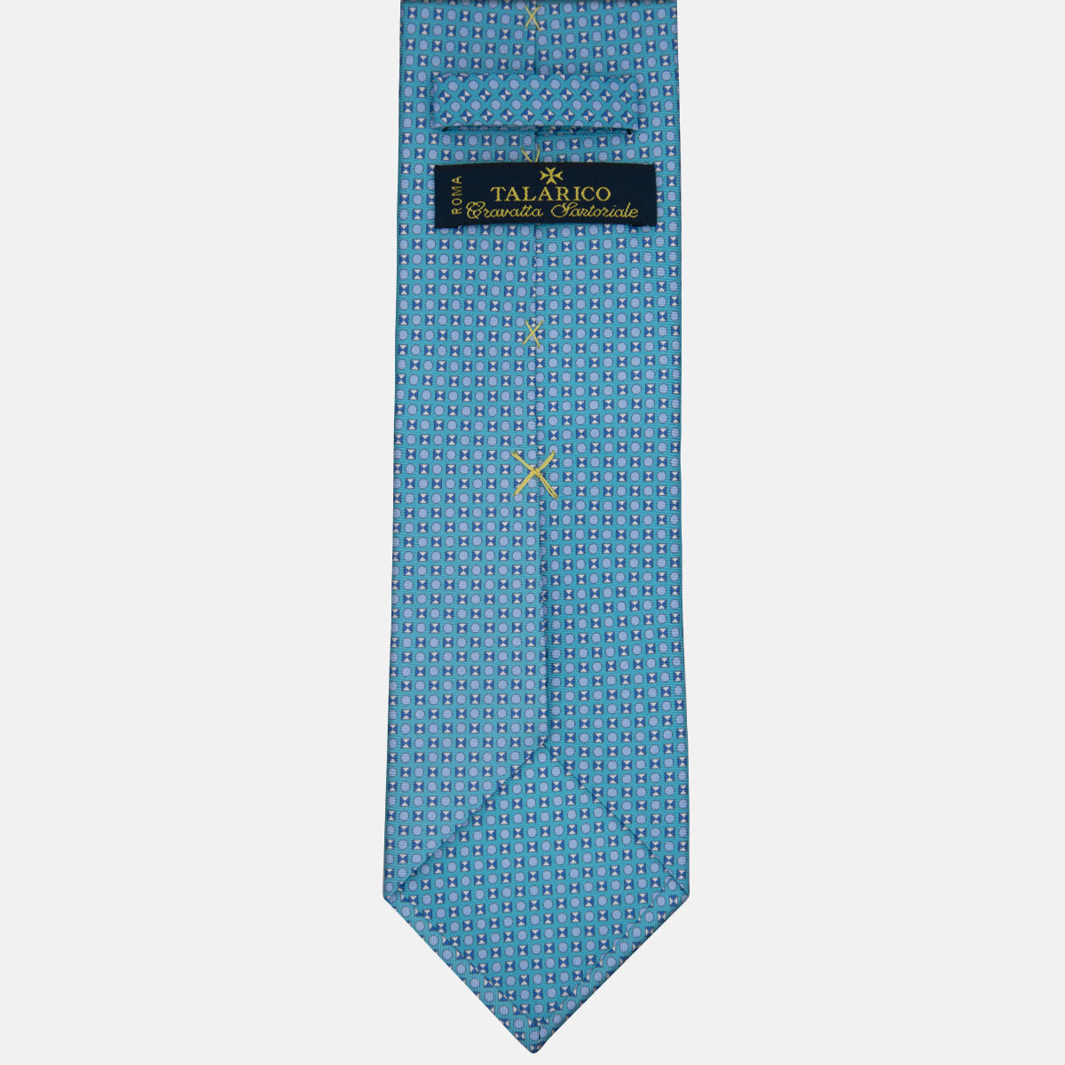 3-Fold Silk Tie Geometric Pool Pattern - M50003