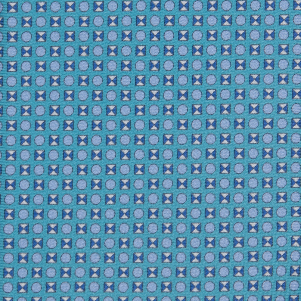 3-fold Silk Tie Geometric Pattern Pool - M50003
