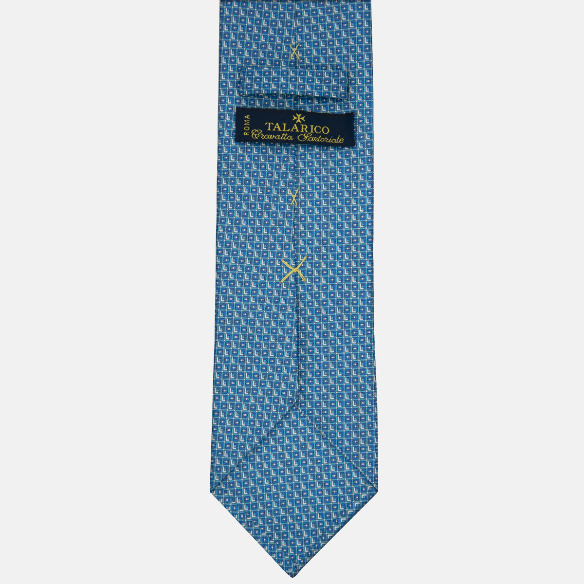 3-Fold Silk Tie Geometric Pool Pattern - M49796