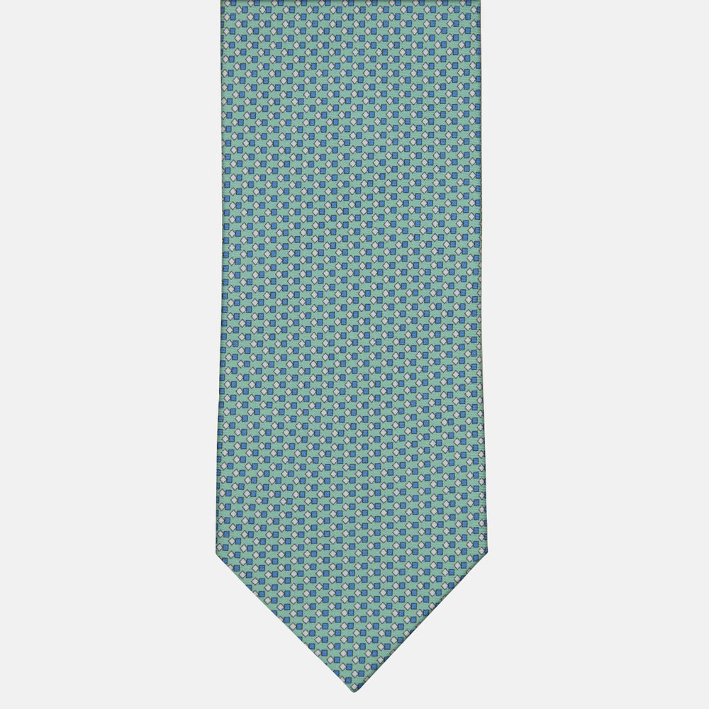 3-fold Silk Tie Tiffany Pattern - M49800