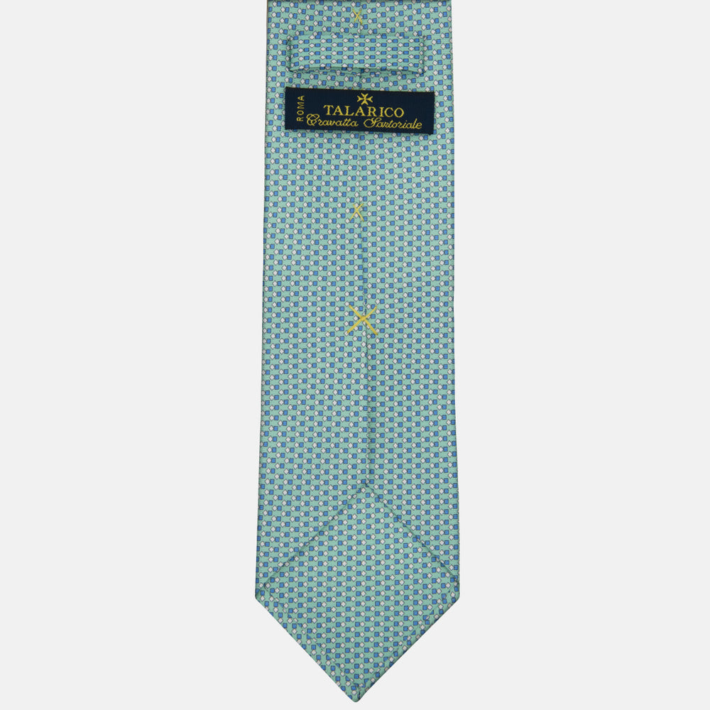 3-fold Silk Tie Tiffany Pattern - M49800