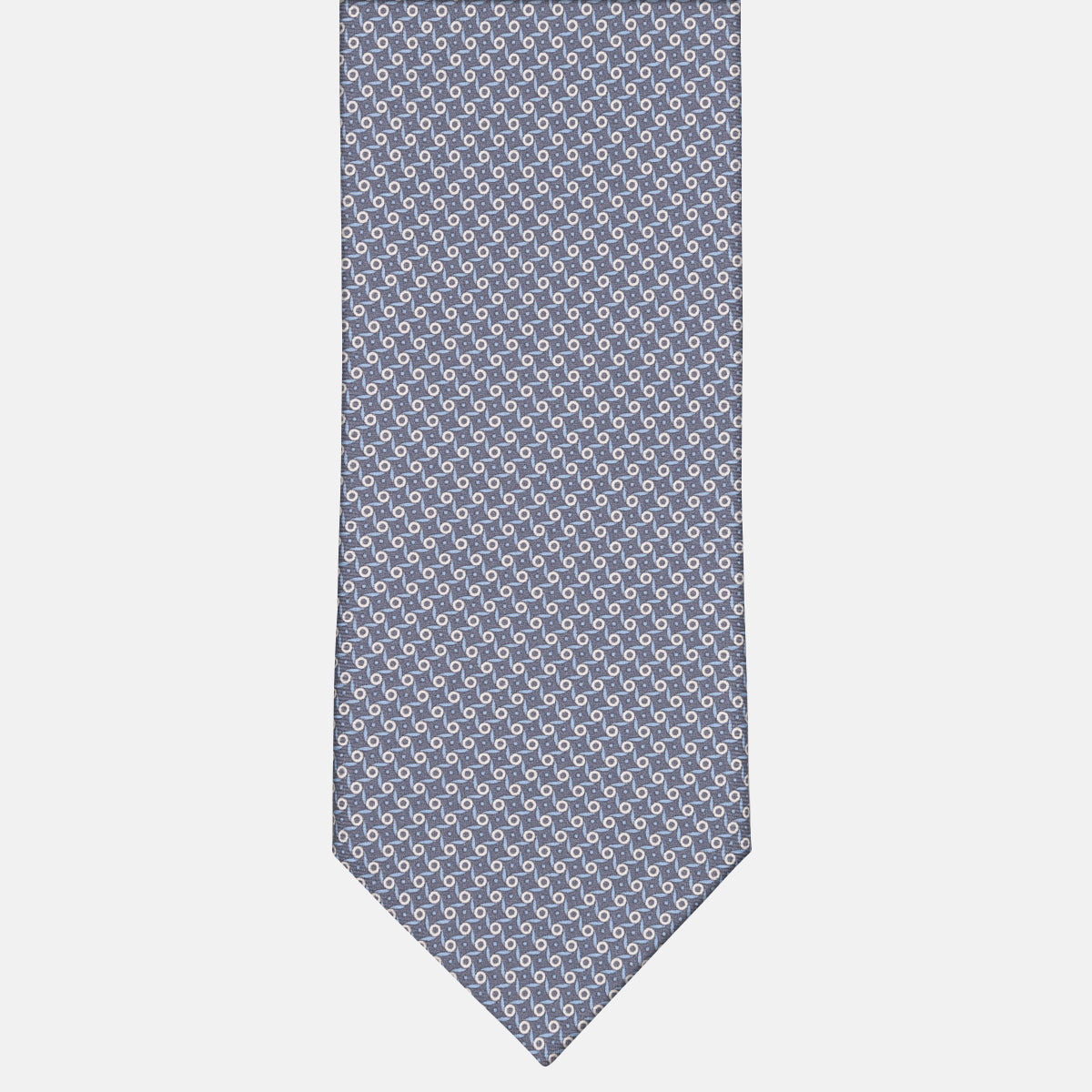 3-fold Silk Tie Geometric Pattern Red - M49800
