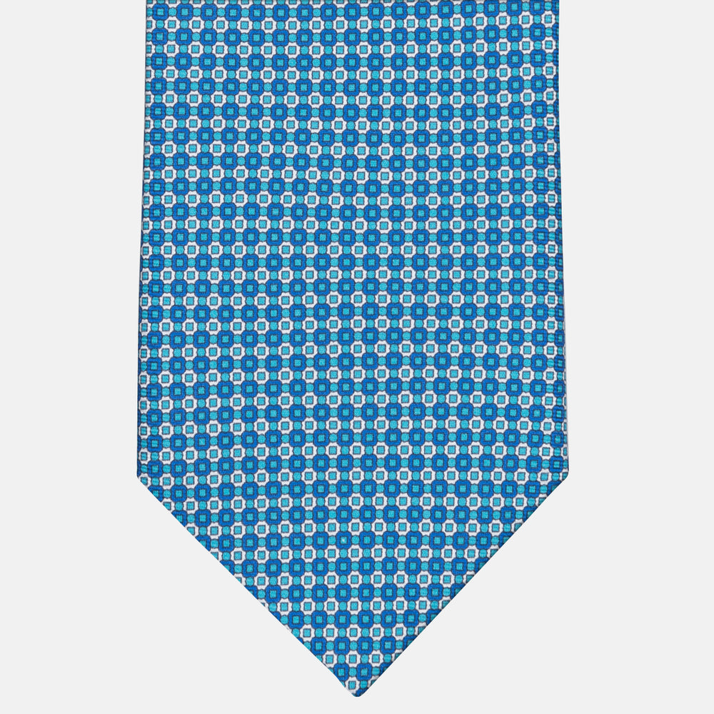 3-fold Silk Tie Geometric Pattern Pool - MAO8457