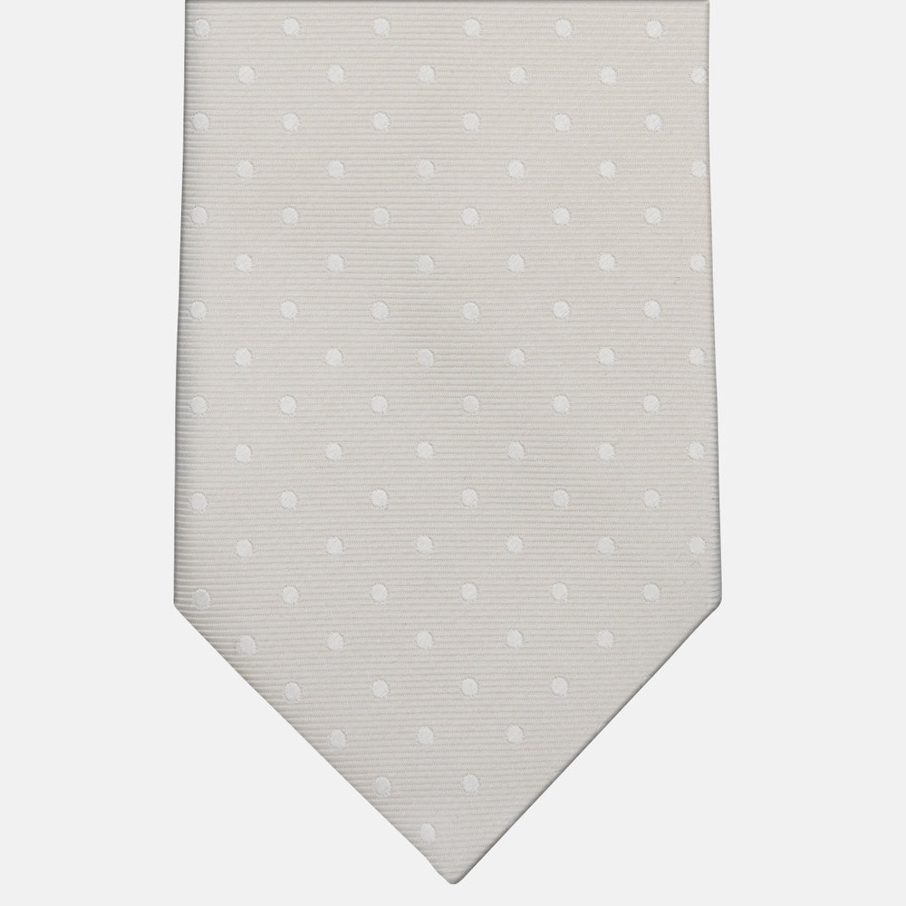 Silk Polka Dot Ceremony Tie - TAL305