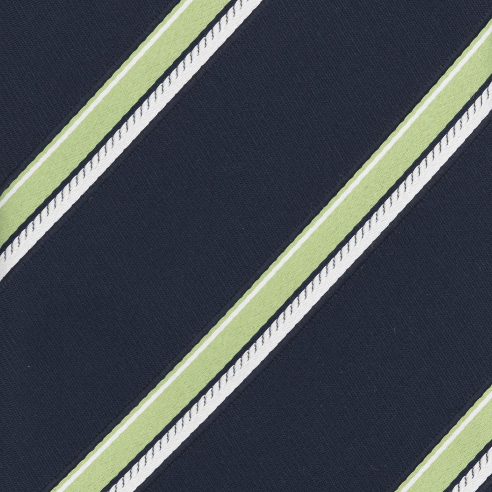 1999 Collection Tie in Heavy Silk Regimental Blue Green