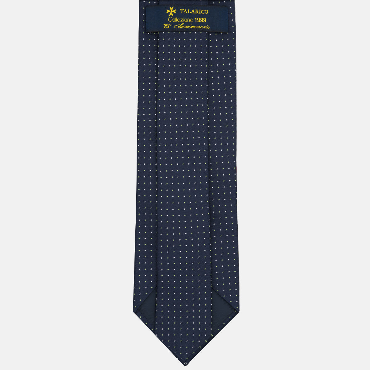 Cravatta Collezione 1999 in Seta Pesante Blu Verde