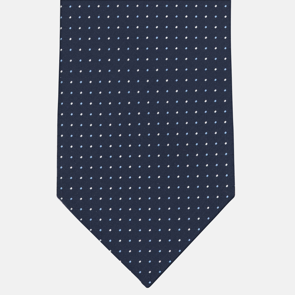 1999 Collection Tie in Heavy Blue Sky Silk