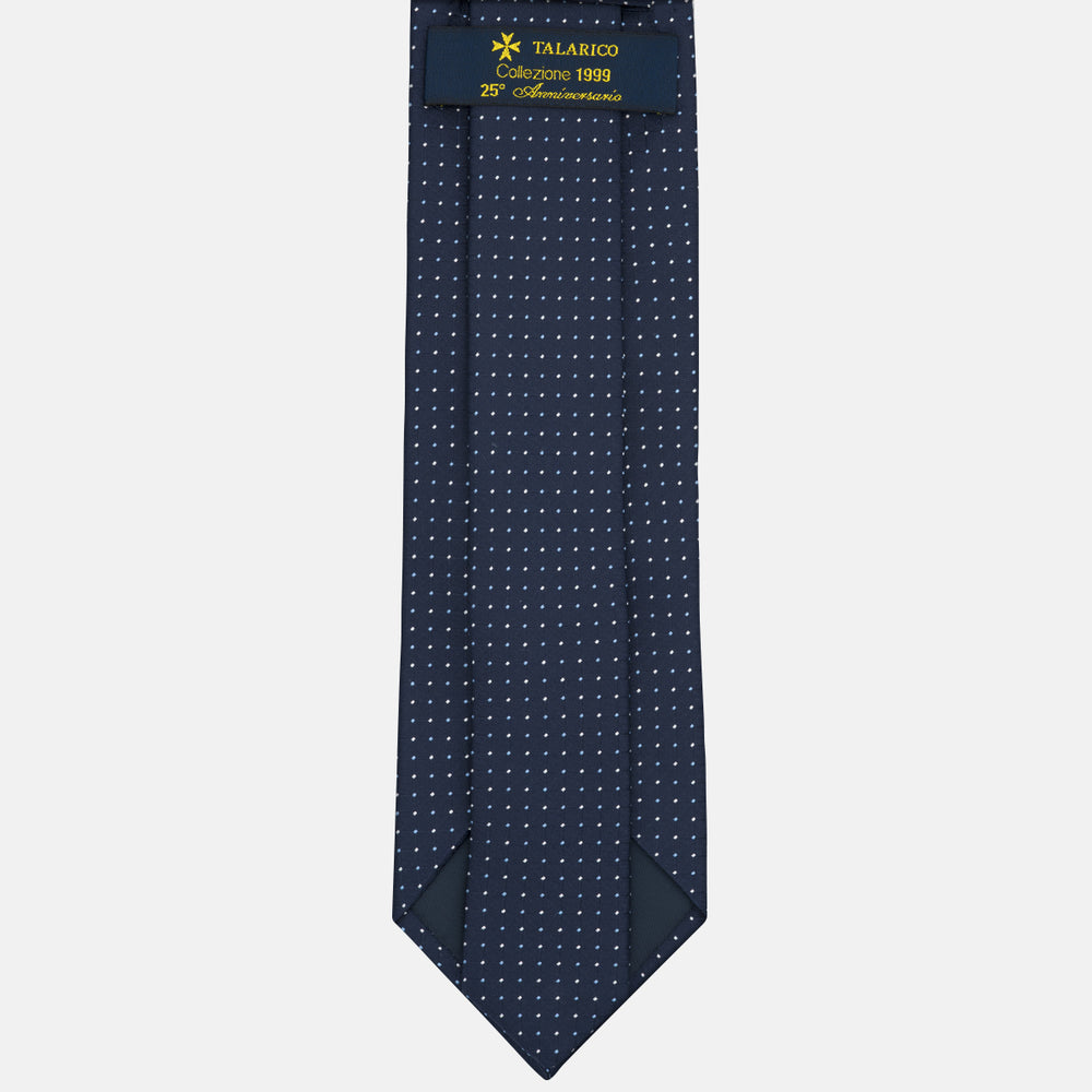 1999 Collection Tie in Heavy Blue Sky Silk