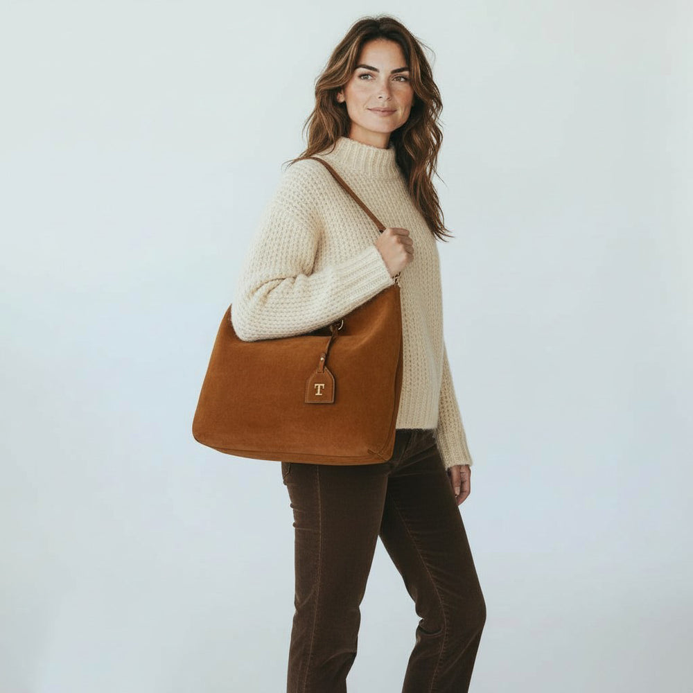 Charme Talarico Bag in Suede and Leather