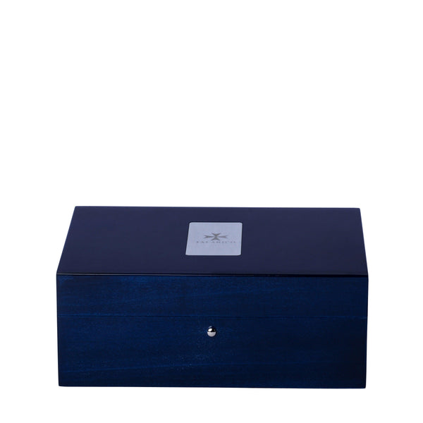 SCATOLA PORTA OROLOGIO - SVUOTA TASCHE - BLU - Talarico Cravatte