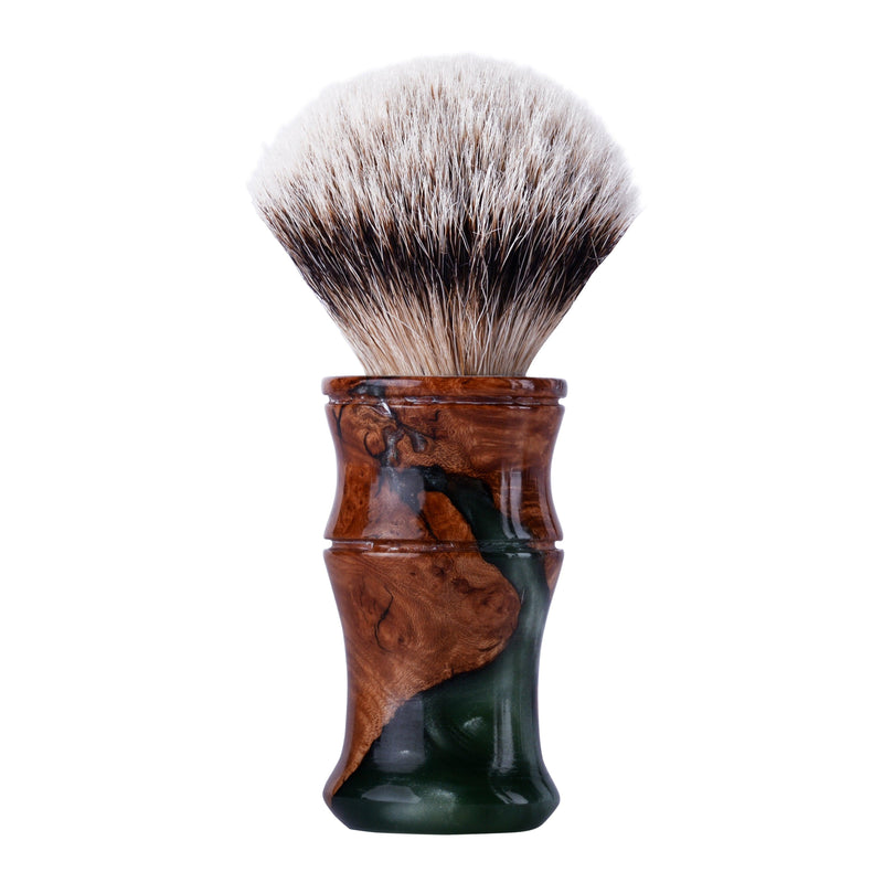PENNELLO DA BARBA E PORTA RASOIO - LIPARI - Talarico Cravatte