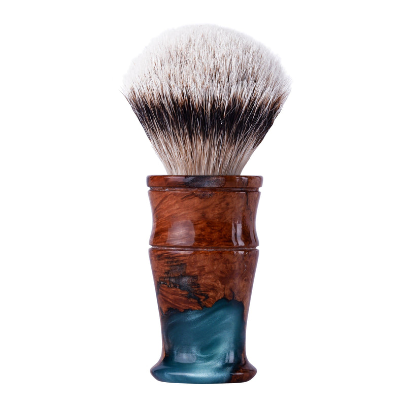PENNELLO DA BARBA E PORTA RASOIO - SALINA - Talarico Cravatte